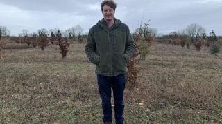 Les parcelles de miscanthus et la plantation d’arbres truffiers ont permis de créer des zones de dilution sur le bassin-versant.